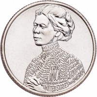 Copper-nickel clad copper coin United States KM# 784 Copper-nickel clad copper coin United States KM# 784