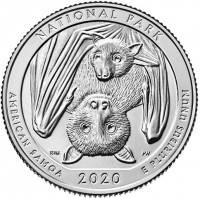 Copper-nickel clad copper coin  United States  KM# 719