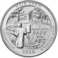 Copper-nickel clad copper coin  United States  KM# 720