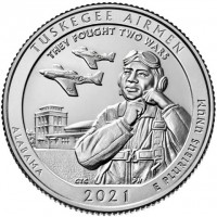 Copper-nickel clad copper coin United States KM# 756 Copper-nickel clad copper coin United States KM# 756