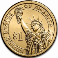 Manganese-Brass coin United States KM# 733 Manganese-Brass coin United States KM# 733