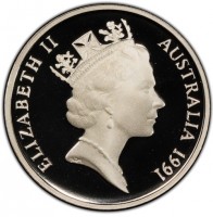 Silver coin Australia KM# 78a Silver coin Australia KM# 78a