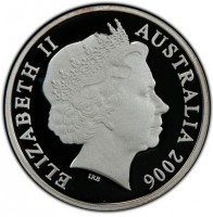 Silver coin Australia KM# 768a Silver coin Australia KM# 768a