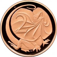 Bronze coin Australia KM# 768 Bronze coin Australia KM# 768