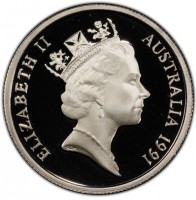 Silver coin Australia KM# 80a Silver coin Australia KM# 80a