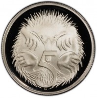 Silver coin Australia KM# 80a Silver coin Australia KM# 80a