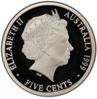 Silver coin  Australia  KM# 481
