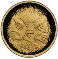 Gold coin  Australia  KM# 401a