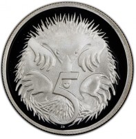 Silver coin Australia KM# 401b Silver coin Australia KM# 401b