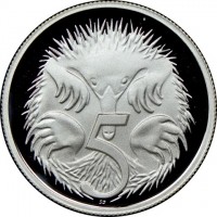 Silver coin  Australia  KM# 64a