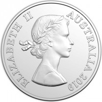 Copper-Nickel coin  Australia  KM# 3611