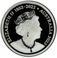 Copper-Nickel coin Australia ELIZABETH II. AUSTRALIA 2023. JC.