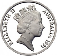 Silver coin  Australia  KM# 81a