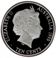 Silver coin  Australia  KM# 482