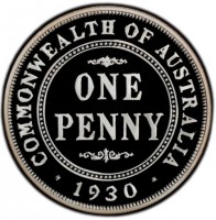 Silver coin Australia KM# 482 Silver coin Australia KM# 482