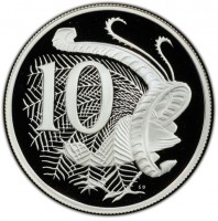 Silver coin Australia KM# 65a Silver coin Australia KM# 65a