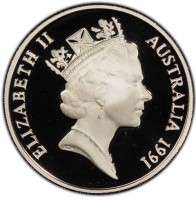 Silver coin  Australia  KM# 82a
