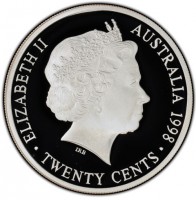 Silver coin  Australia