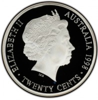 Silver coin  Australia