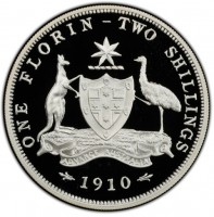 Silver coin  Australia