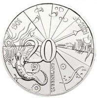 Copper-Nickel coin  Australia  KM# 554