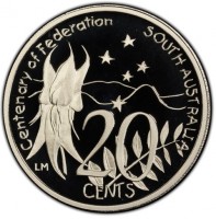 Copper-Nickel coin Australia KM# 560 Copper-Nickel coin Australia KM# 560