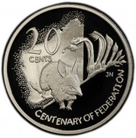 Copper-Nickel coin Australia KM# 562 Copper-Nickel coin Australia KM# 562