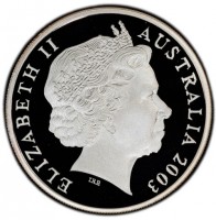Silver coin  Australia  KM# 688a
