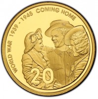 Gold coin Australia KM# 745b Gold coin Australia KM# 745b