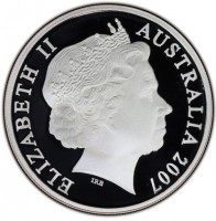 Silver coin  Australia  KM# 820a