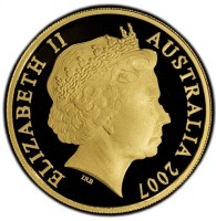 Gold coin  Australia  KM# 820b
