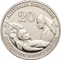 + AUSTRALIA REMEMBERS +. 20. AUSTRALIAN SERVICE NURSES.