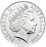 Copper-Nickel coin  Australia  KM# 1513