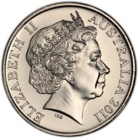 Copper-Nickel coin  Australia  KM# 1502