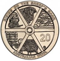 Copper-Nickel coin Australia KM# 1502 Copper-Nickel coin Australia KM# 1502