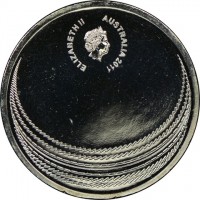 Copper-Nickel coin  Australia  KM# 1517