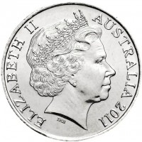 Copper-Nickel coin  Australia  KM# 1566