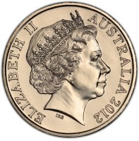 Copper-Nickel coin  Australia  KM# 1625