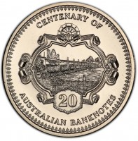 Copper-Nickel coin Australia KM# 1961 Copper-Nickel coin Australia KM# 1961