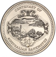 Copper-Nickel coin  Australia  KM# 1962