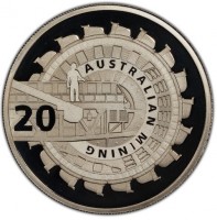 Copper-Nickel coin Australia KM# 2010 Copper-Nickel coin Australia KM# 2010