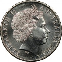 Copper-Nickel coin  Australia  KM# 2080