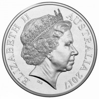 ELIZABETH II. AUSTRALIA 2017. IRB.