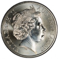 Copper-Nickel coin  Australia  KM# 3336