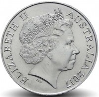 Copper-Nickel coin Australia KM# 3346 Copper-Nickel coin Australia KM# 3346