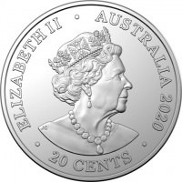 Copper-Nickel coin Australia KM# 3823 Copper-Nickel coin Australia KM# 3823