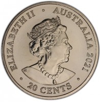 Copper-Nickel coin  Australia  KM# 4029