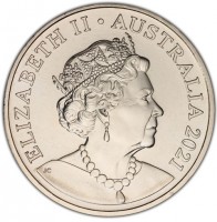 ELIZABETH II. AUSTRALIA 2021. JC.