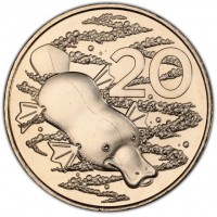 Copper-Nickel coin Australia KM# 4031 20.