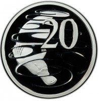 Copper-Nickel coin  Australia